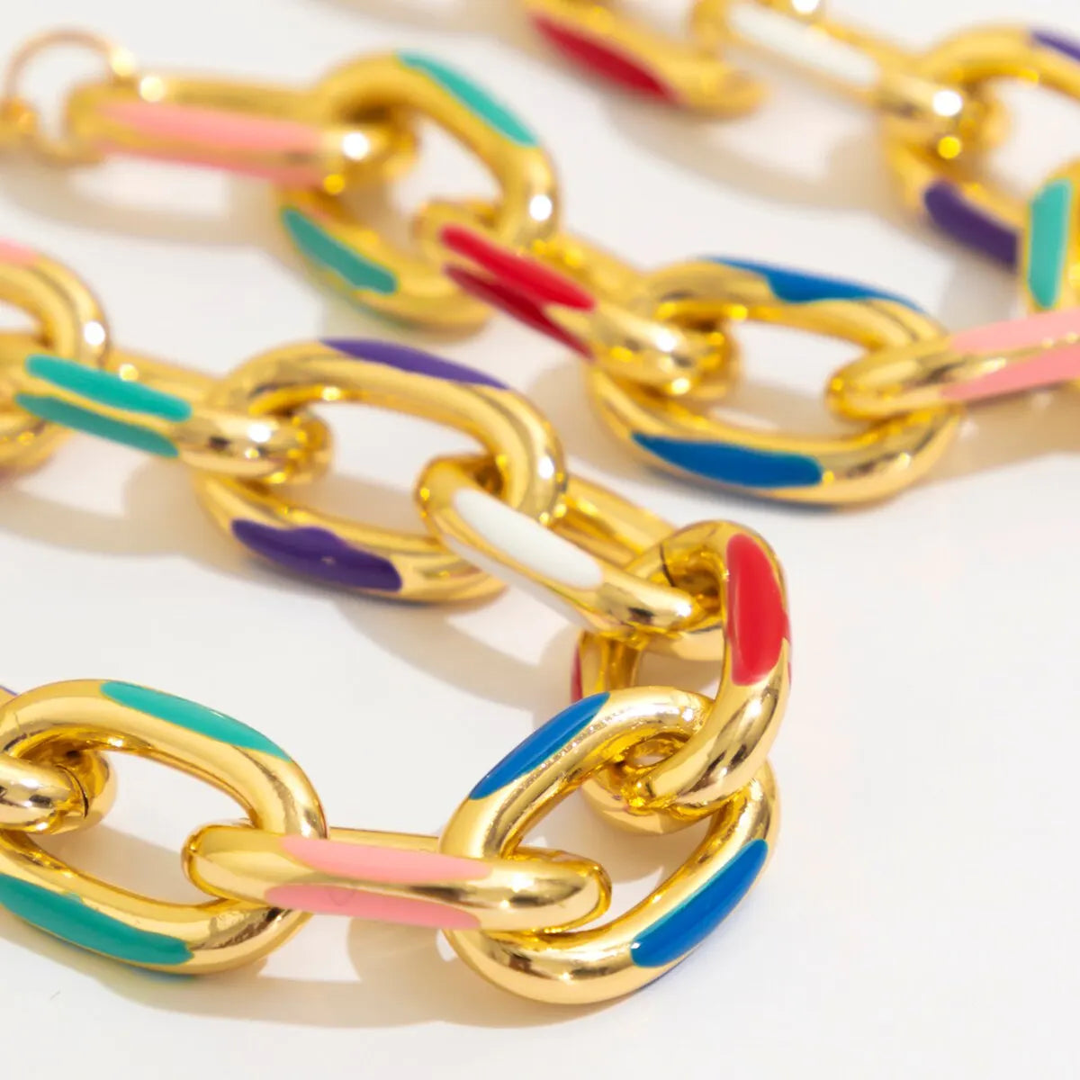 DivyaBlush Colorful Bohemian Necklace and Bracelet Set